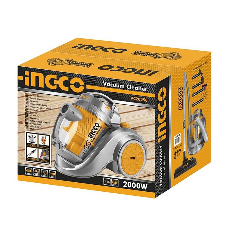 Check | ING | Máy Hút Bụi Gia Đình 2000W Ingco VC20258