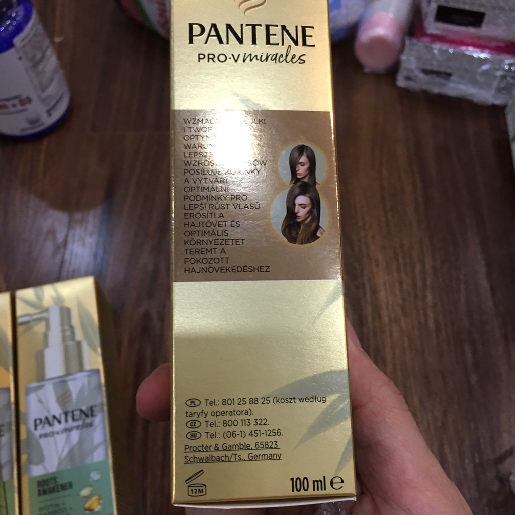 Tinh chất Dưỡng  tóc Pantene Pro V roots awakener của Đức