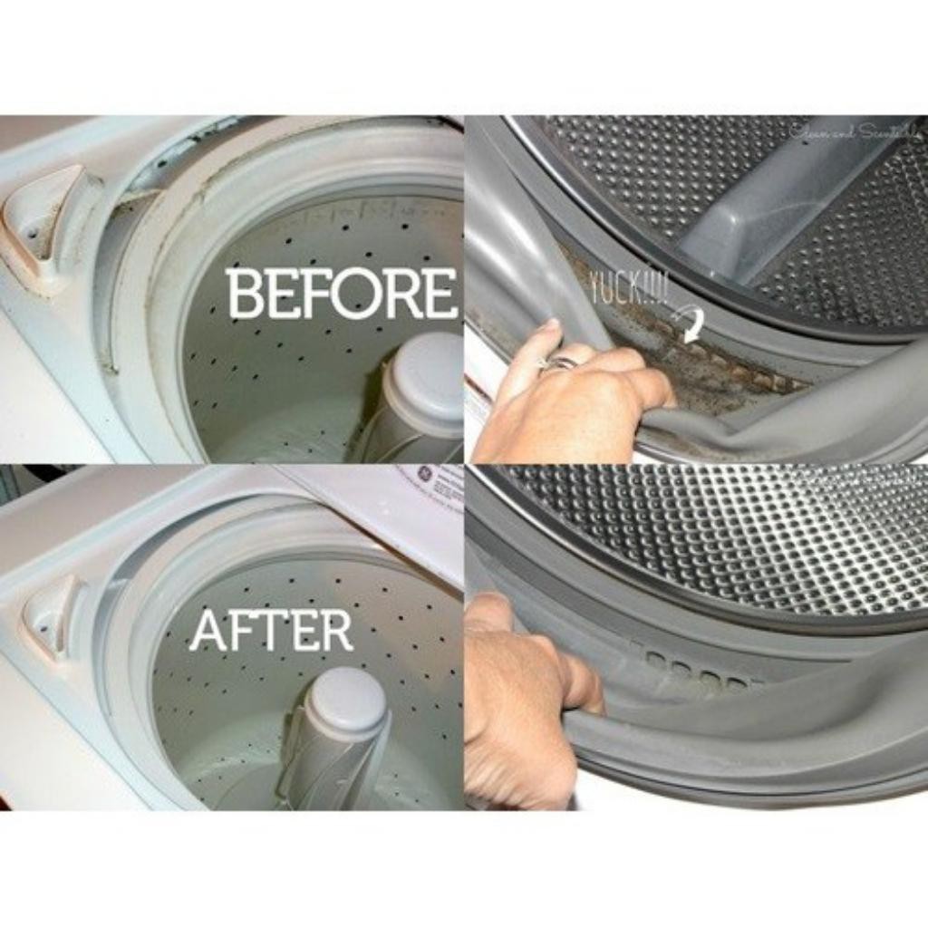 Gói vệ sinh lồng máy giặt tẩy sạch vết bẩn, mảng bám, khử mùi hiệu quả