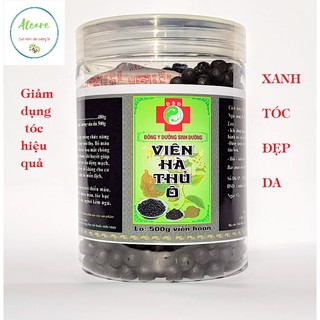Viên hà thủ ô mật ong - Dưỡng Sinh Đường giúp mượt tóc, đen tóc, chống rụng tóc, tóc bạc , mạnh gân cốt SHTO32 - litic