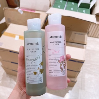 Toner hoa hồng , toner diếp cá mamonde chính hãng