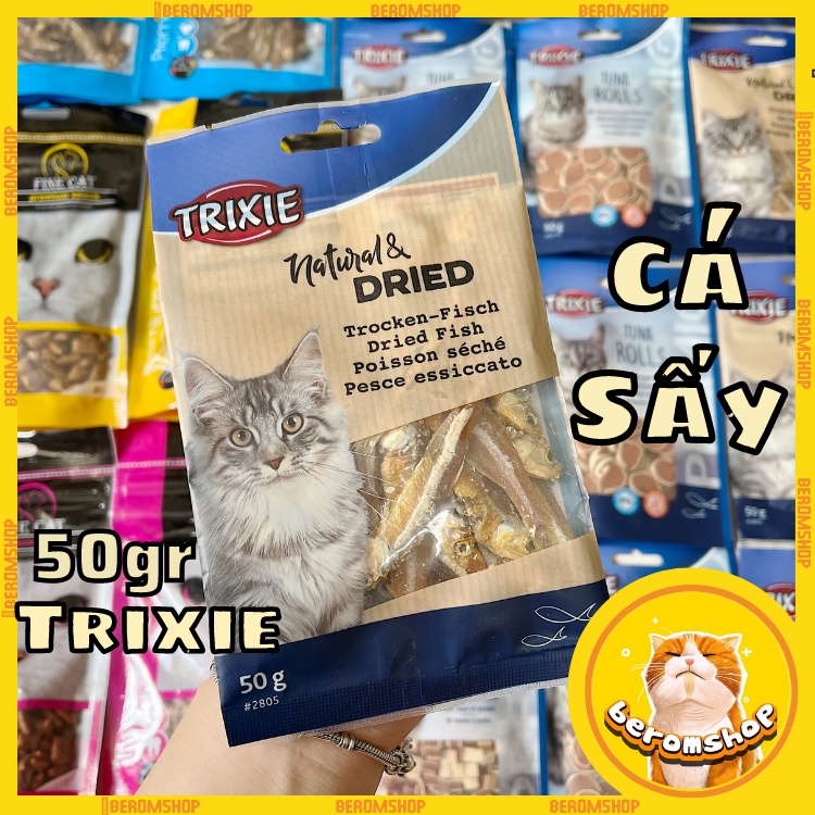 BÁNH THƯỞNG CHO MÈO TRIXIE 50G 03 VỊ NHẬP ĐỨC GIÁ CỰC RẺ