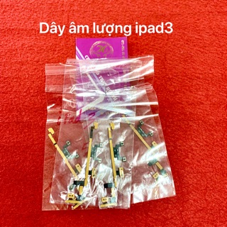 Dây âm lượng - nút nguồn ipad 3