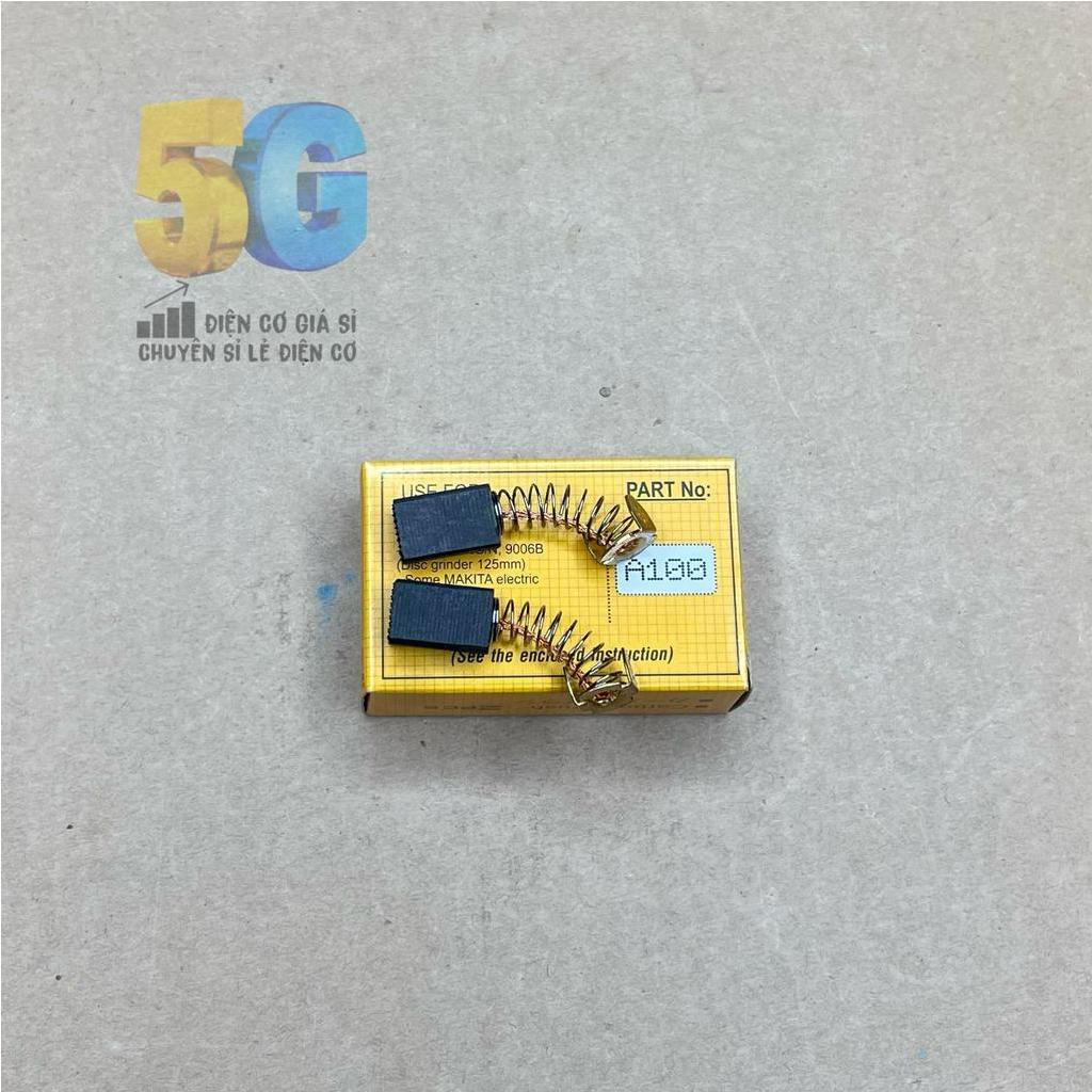 Chổi Than A100 Kích Thước 6x10mm Dùng Thay Thế Cho Máy Đục Makita 0810 Hoặc Các Hãng Đục 17ly Khác