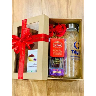 Saffron Tây Á - Nhuỵ hoa nghệ tây - liệu trình 2gram+bình thuỷ tinh cao cấp