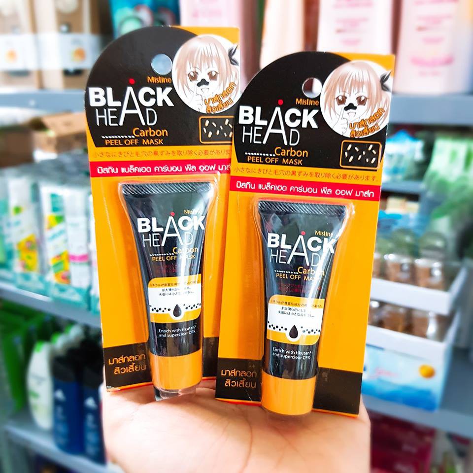 Mặt Nạ Lột Mụn Đầu Đen Mistine Black-Head Carbon Peel 10g