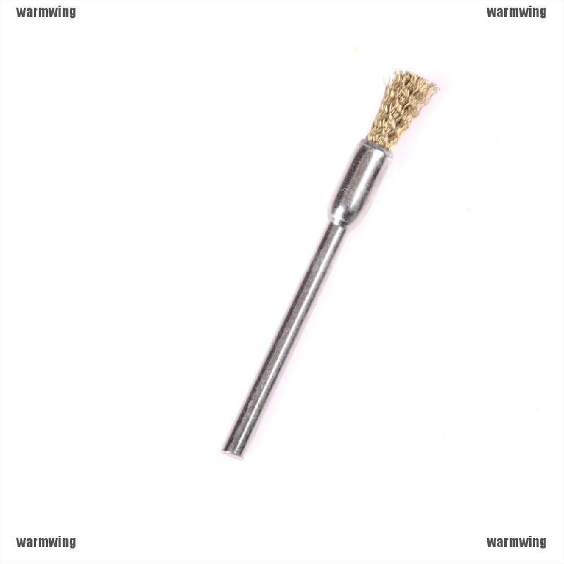 [WMW] Set 5 Chổi Sợi Đồng 3mm * 5mm Vệ Sinh Đánh Bóng Xe Hơi