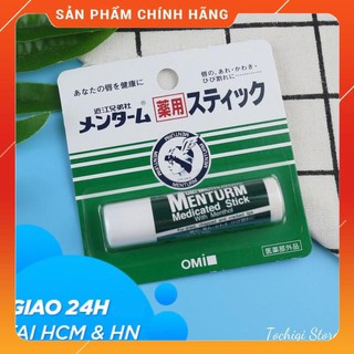 Son dưỡng môi Omi Menturm chống môi khô nứt nẻ