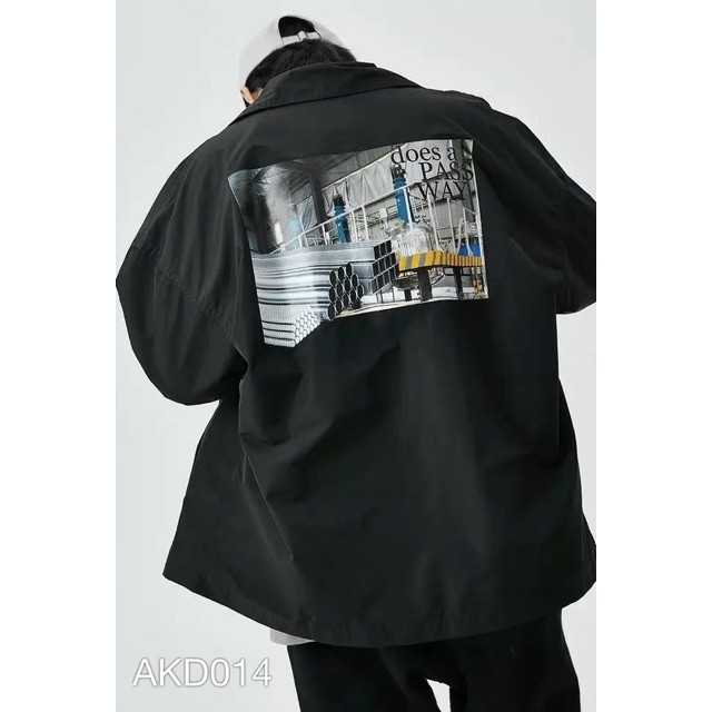 [Siêu Hot]  AKD014 - ÁO KHOÁC DÙ IN CHỮ DOES | BigBuy360 - bigbuy360.vn