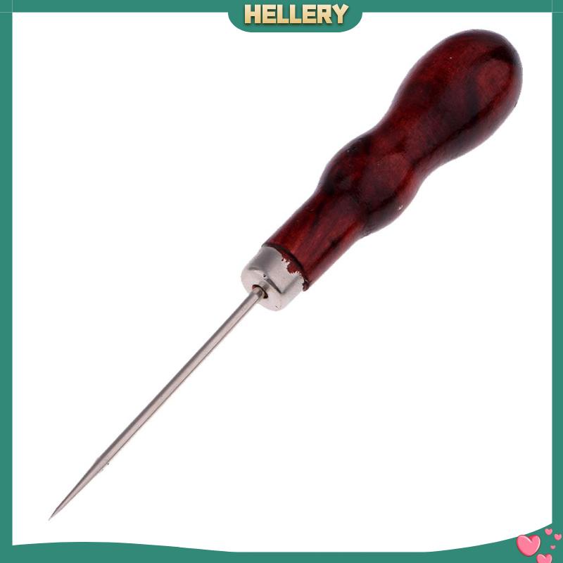 Bộ 3 Dụng Cụ Đục Lỗ Với Tay Cầm Bằng Gỗ / Nhựa Tiện Dụng