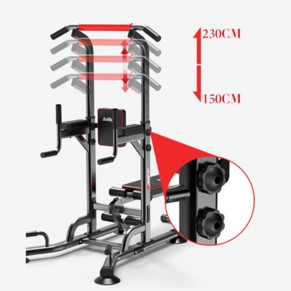 Giàn tập thể hình đa năng Kagawa TH-01 [CAO CẤP] kết hợp được 15 bài tập chuyên nghiệp như trong phòng gym