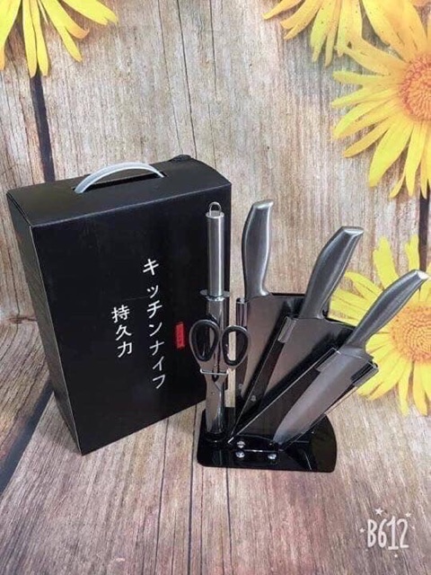 Bộ dao Nhật 5 món siêu bền cho nhà bếp của bạn