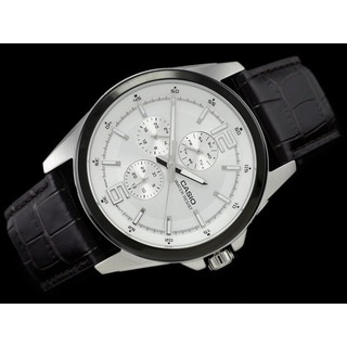 Đồng hồ nam dây da Casio MTP-E306L