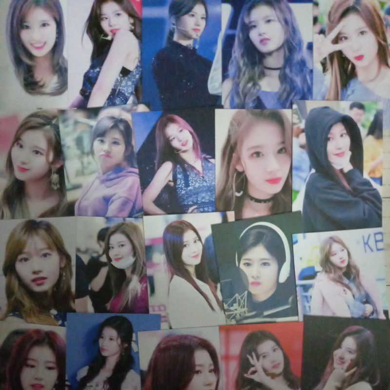 LOMO CARD 54 ảnh thành viên TWICE - SANA Twitter 1