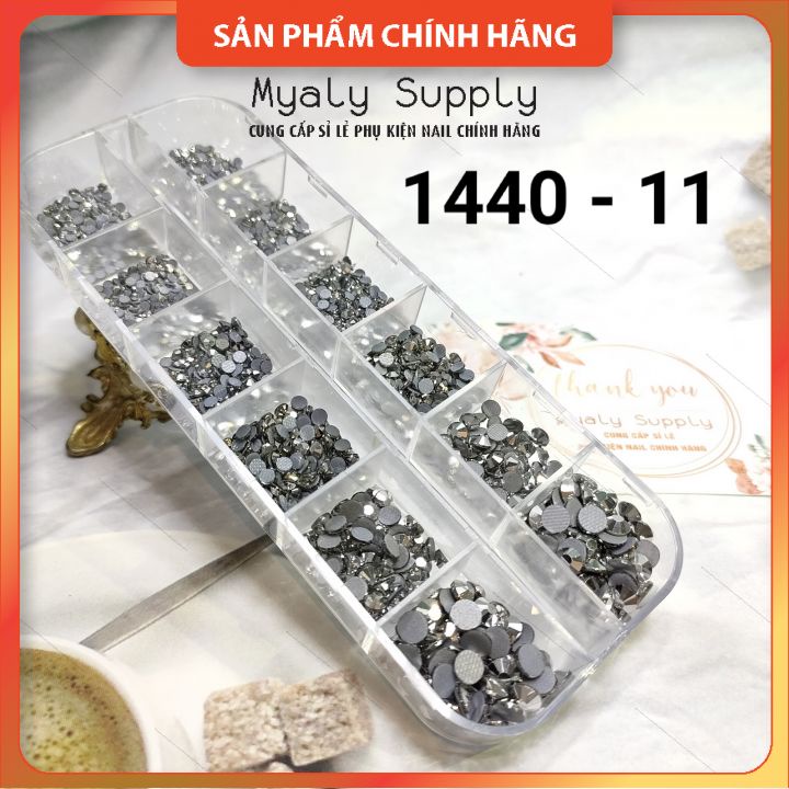 Đá Chân Keo Mix Size Gắn Móng Nail 1440v