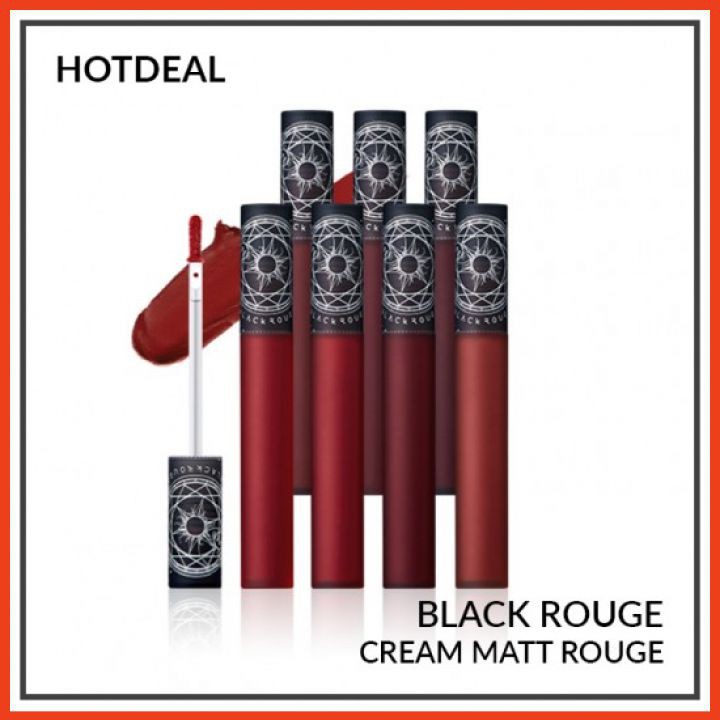 💓💓Son kem lì Black Rouge Cream Matt Rouge phiên bản mới