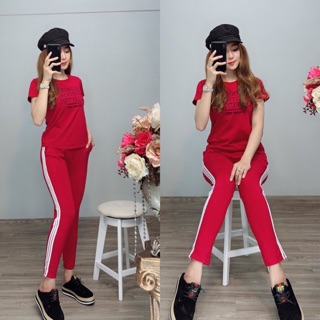 Đồ bộ mặc nhà chất thun cotton đẹp