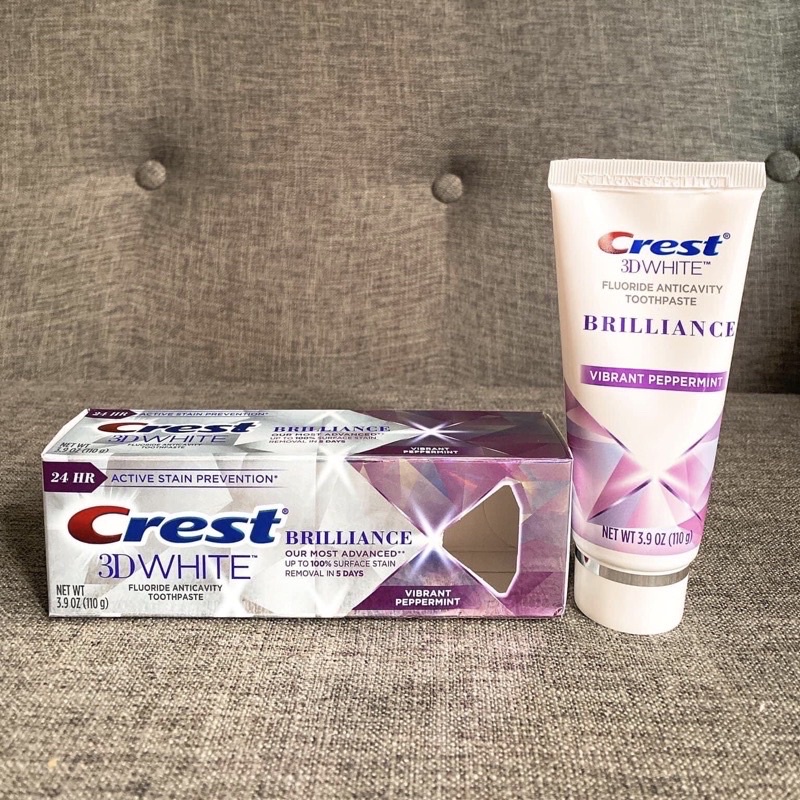 [ Crest ] - Kem đánh răng 3D WHITE VIVID MINT 158G