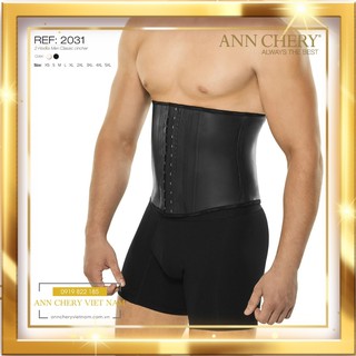 [💯 AUTH] Gen nịt bụng nam Latex ANN CHERY 2031