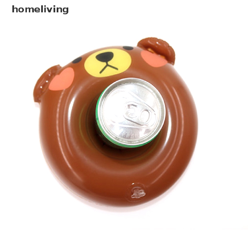 1 Phao Bơi Bơm Hơi Kiêm Giá Đỡ Cốc Nước Nóng / Bãi Biển Tiện Dụng