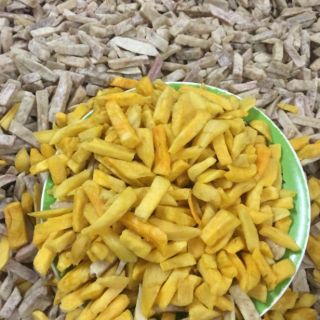 1kg khoai cọng sấy giòn vụn thơm ngon, giòn tan