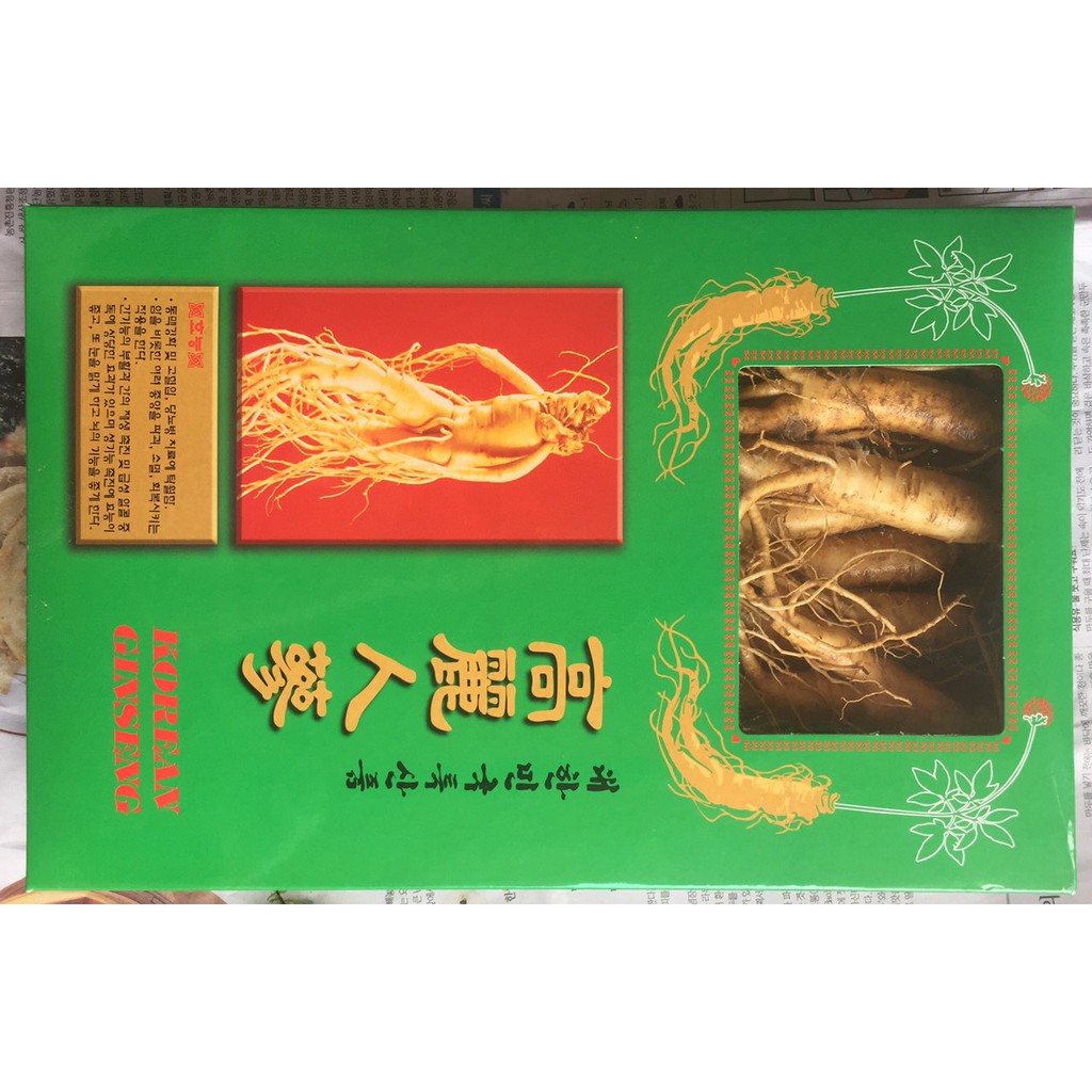 Nhân sâm hầm gà 500g loại 20-30 củ/kg nhập Từ Hàn Quốc, PP Sâm Yến Thái An