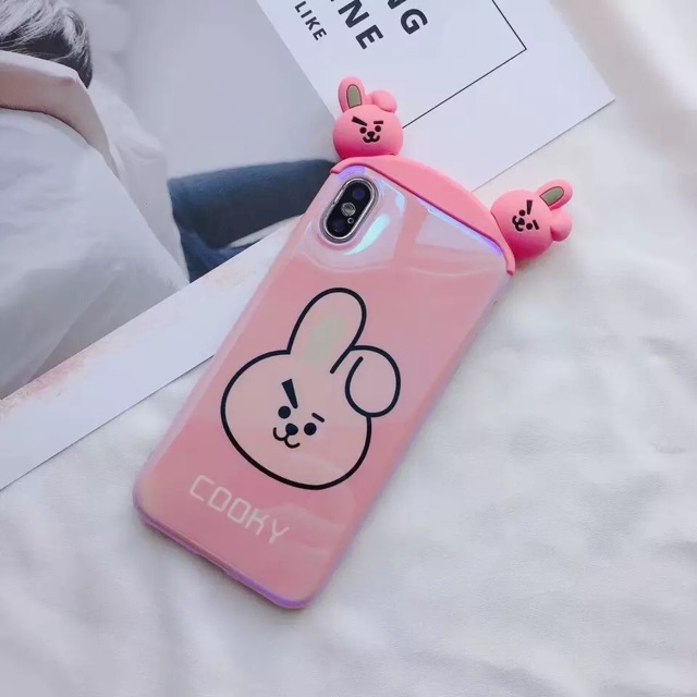 Ốp điện thoại BT21 BTS Tata Cooky Koya 6,6s,6 plus, 6s plus 7,8, 7,8 plus, X XS, XS MAX