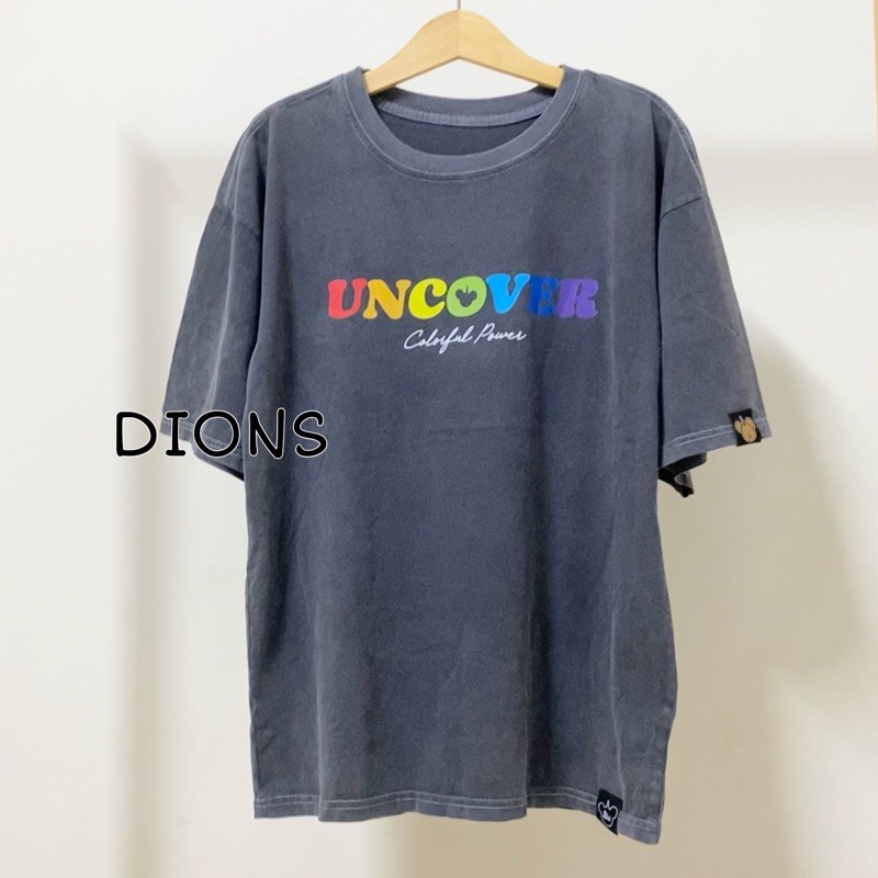 Áo Thun Uncover Basic COLORFUL POWER TEE full tag - DIONS STORE
