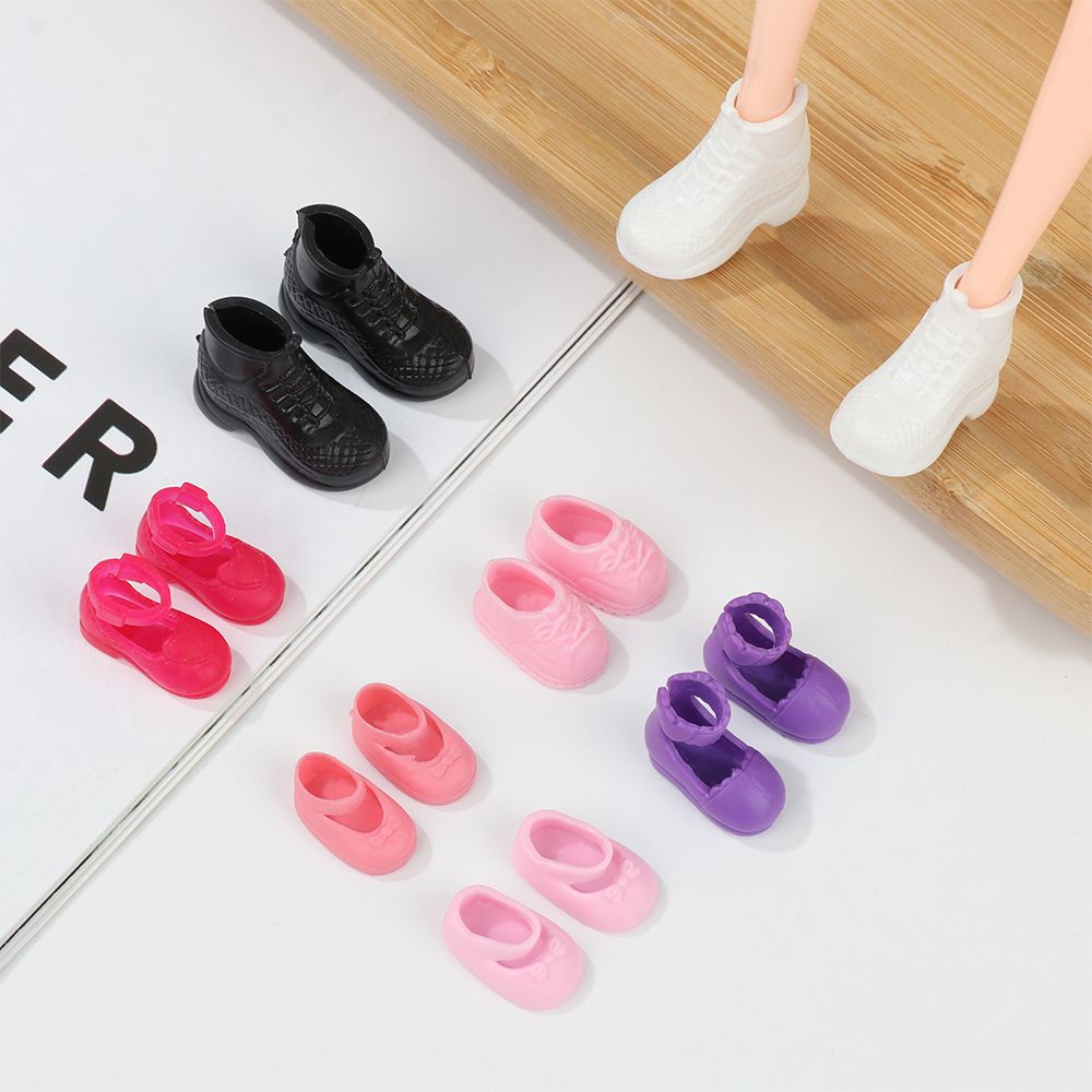 Giày thể thao nhựa PVC mềm cao cấp cho búp bê 16cm 1/3 1/4