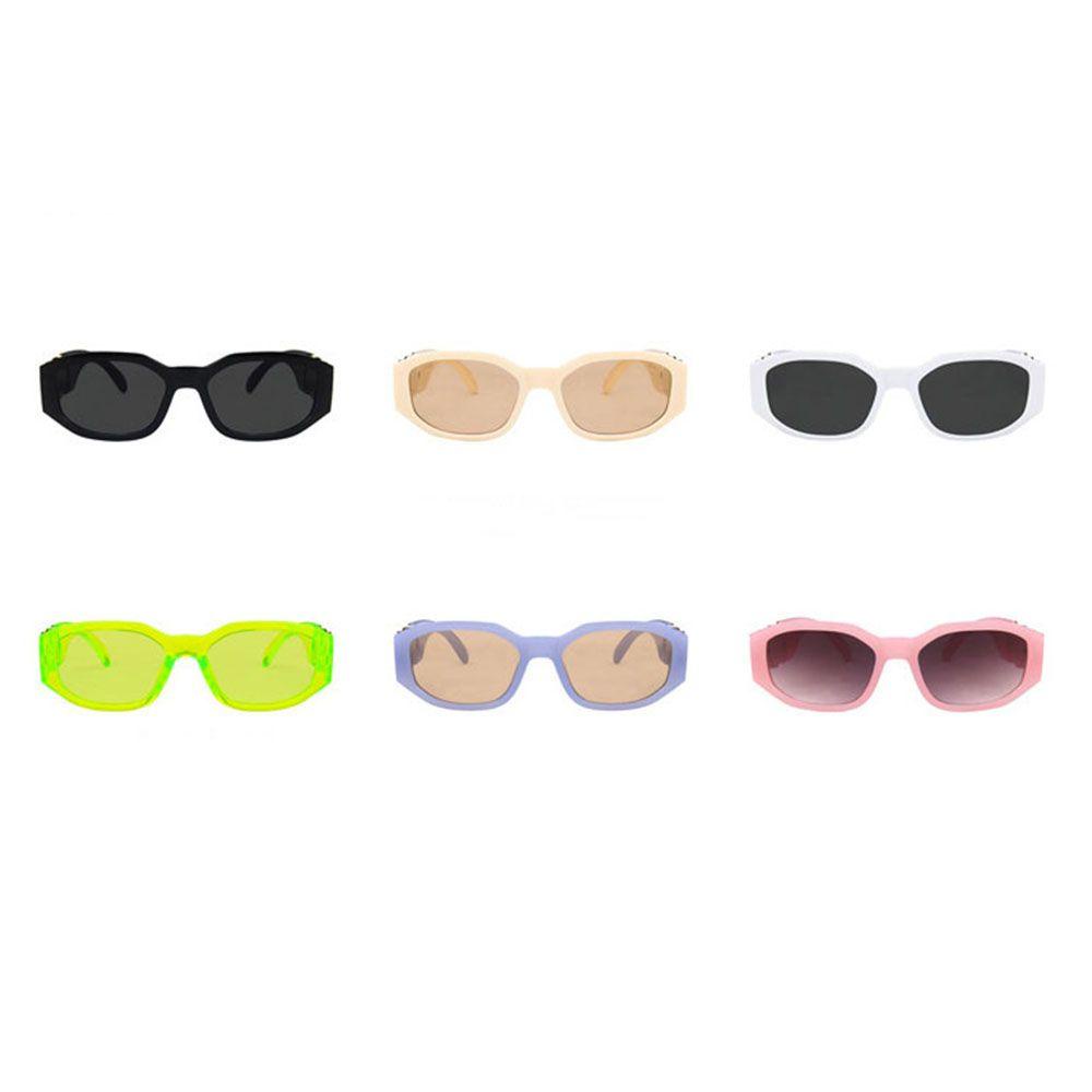 Kính Mát Gọng Vuông Màu Sắc Ngọt Ngào Phong Cách Hàn Quốc Thời Trang Cho Nam Và Nữ