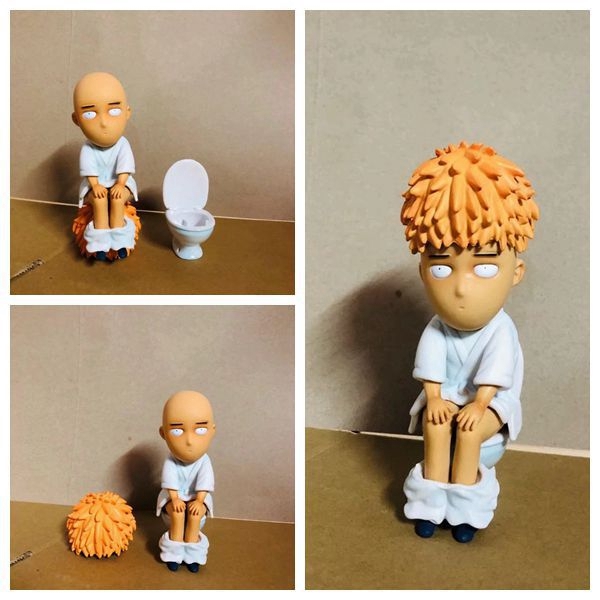 Mô Hình Nhân Vật Saitama 15cm Trong One Punch Man