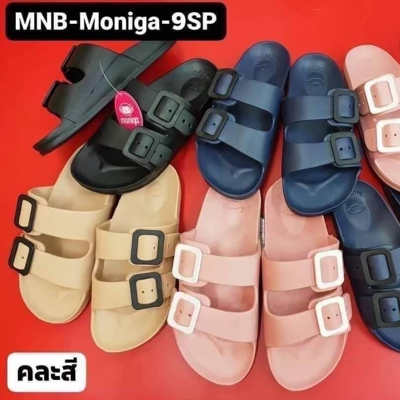 Dép Thái Lan Nữ MONOBO MONIGA 9SP 2 Khóa Vuông Chính Hãng 2022 (CÓ HỘP)