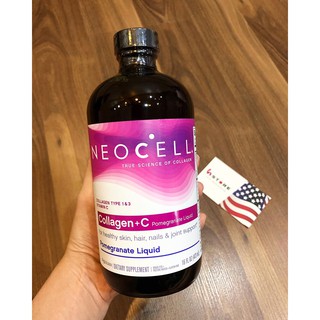 NƯỚC UỐNG COLLAGEN LỰU NEOCELL COLLAGEN + C 473 ML - HÀNG MỸ 100%