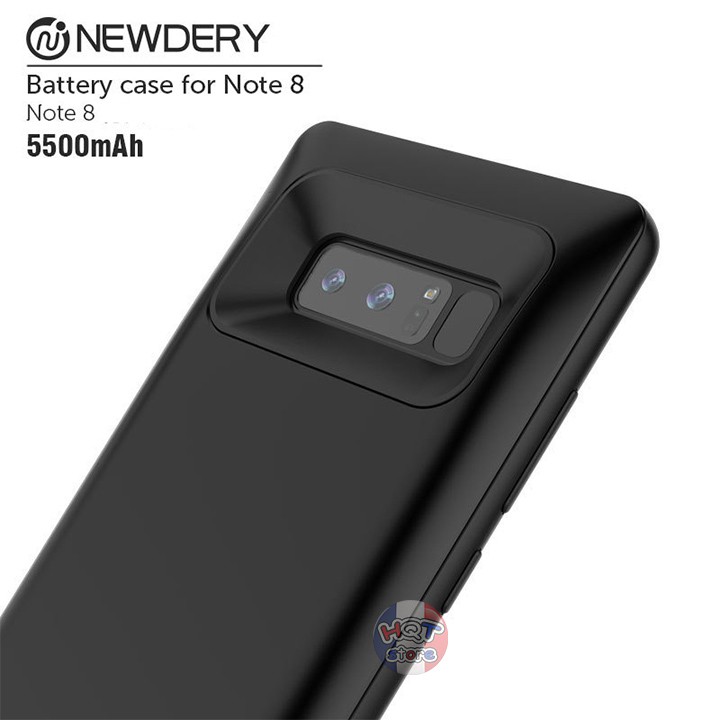 Ốp lưng kiêm pin sạc dự phòng Newdery 5500mah cho Samsung Note 8