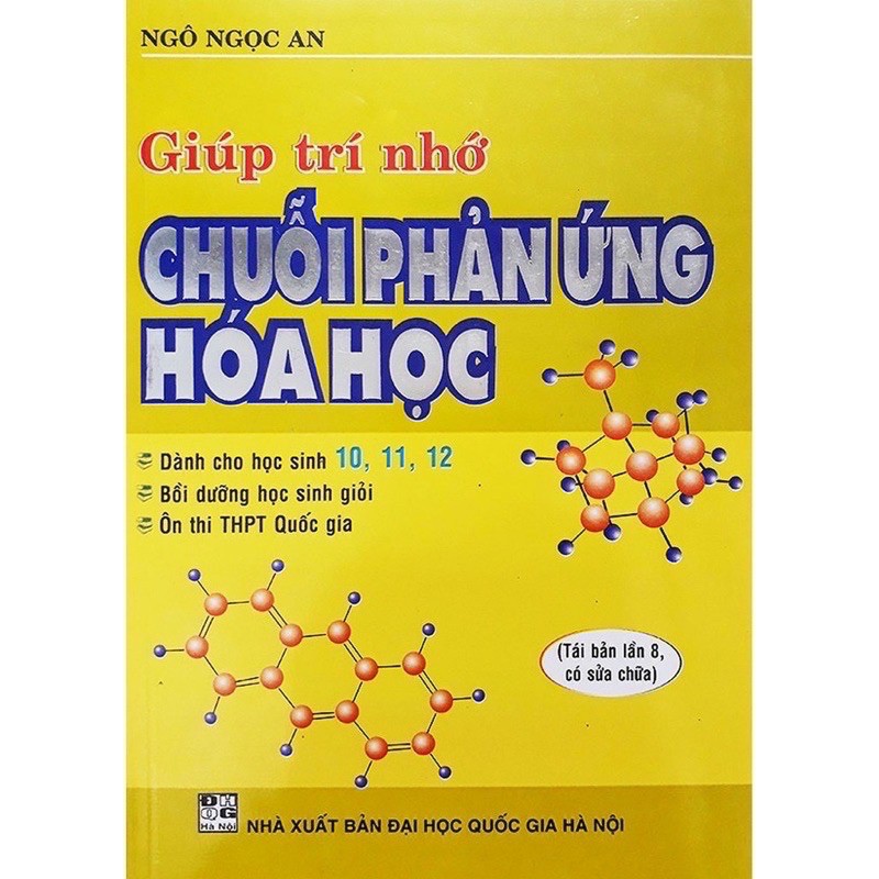 [Mã LIFEMALL995 giảm 10% đơn 99K] Sách.__.Giúp Trí Nhớ Chuỗi Phản Ứng Hoá Học