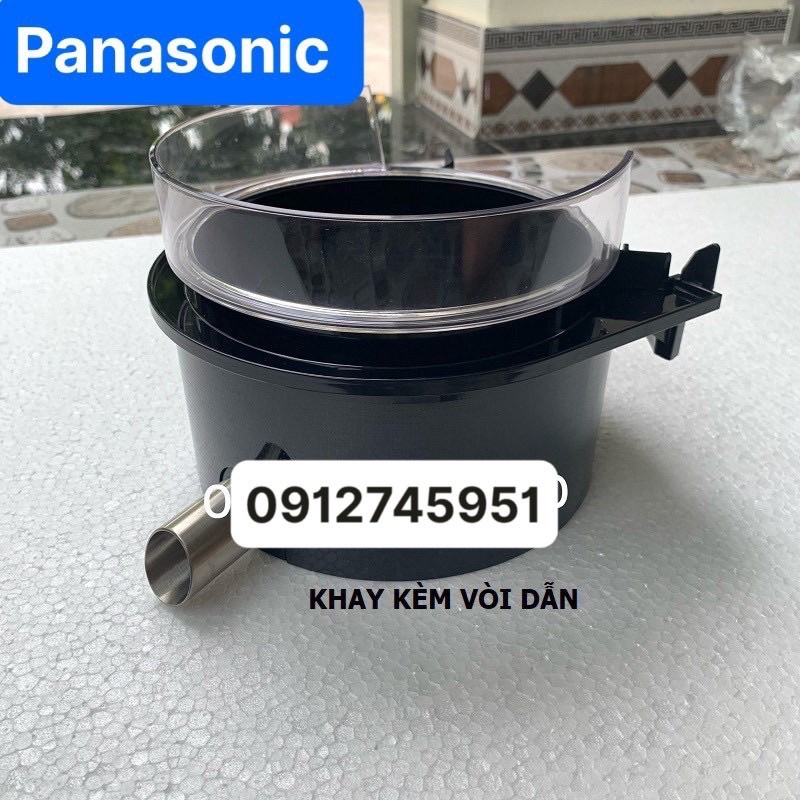 Phụ kiện Thân trên, khay chứa bã, khay dẫn nước ép máy ép Panasonic MJ-DJ01// MJ-DJ01SRA
