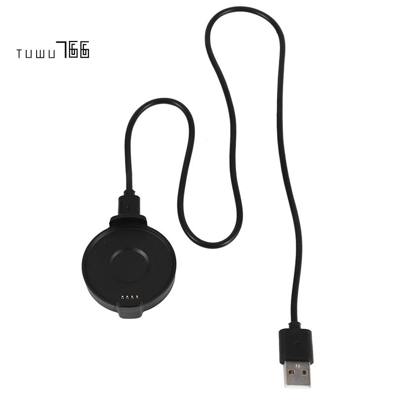 Đế sạc thông minh cho đồng hồ Ticwatch Pro cổng USB và cáp sạc từ tính dài 1m