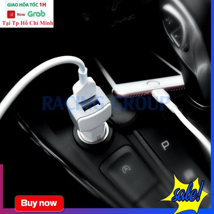 Sạc Xe Hơi Hoco Z23 2 Cổng USB 2.4A - Bảo Hành Chính Hãng 12 Tháng