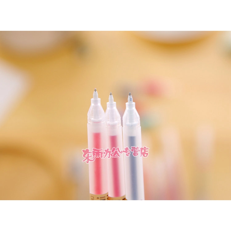 Bút mực gel MUJI phong cách Nhật Bản có 12 màu xinh xắn tuỳ chọn