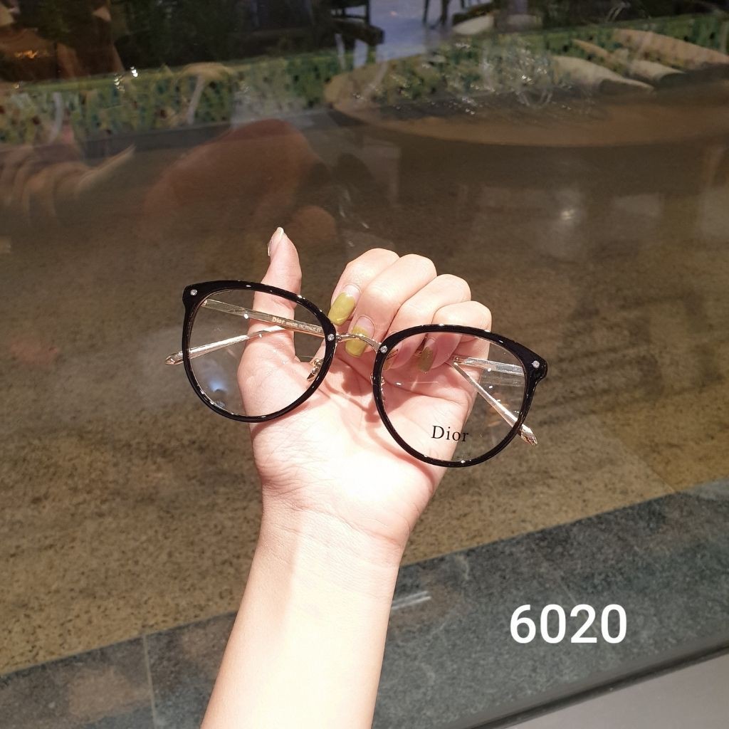 Gọng kính nữ 👀FREESHIP👀 Kính cận nữ mắt tròn phụ kiện thời trang 6020 | BigBuy360 - bigbuy360.vn