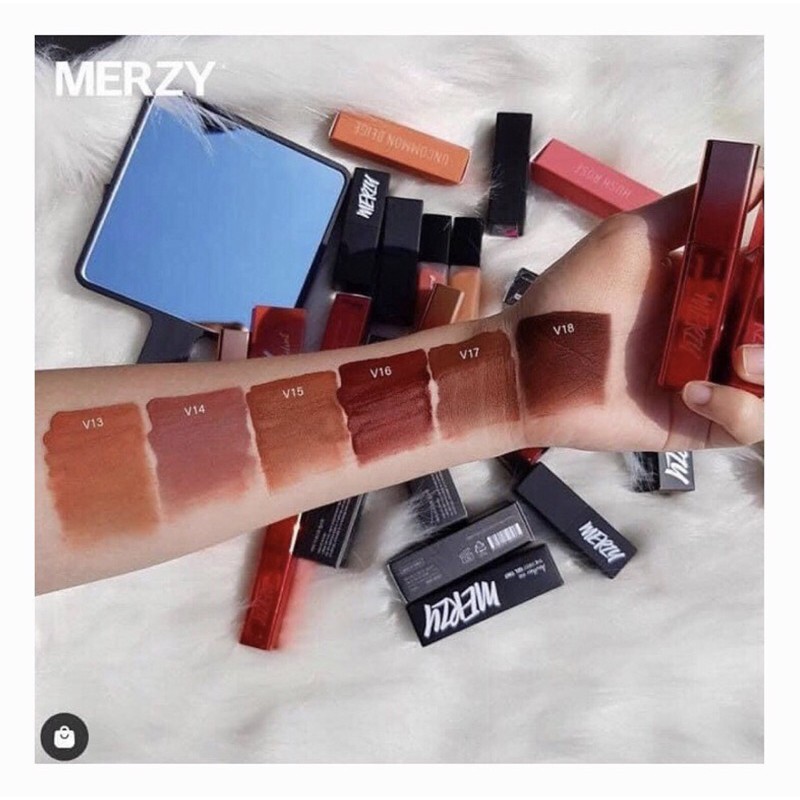 Son Merzy Velvet tint Season 3 vỏ đỏ