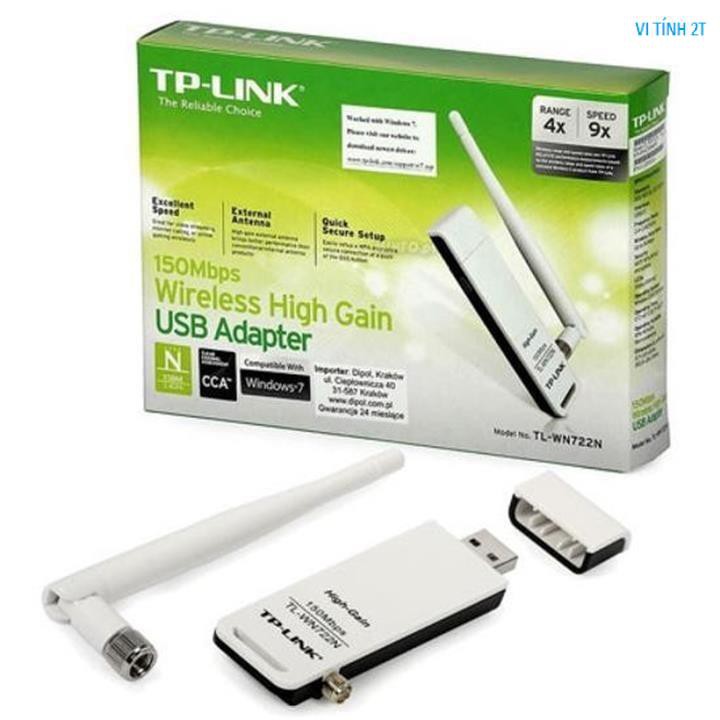USB THU SÓNG WIFI TP-LINK 722N