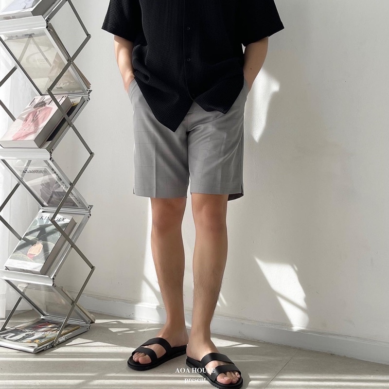 Quần Ngắn - Lavil Check Short (3color)