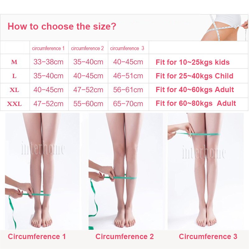 [Hàng mới về] Set 3 đai đeo hỗ trợ làm thẳng chân tiện dụng