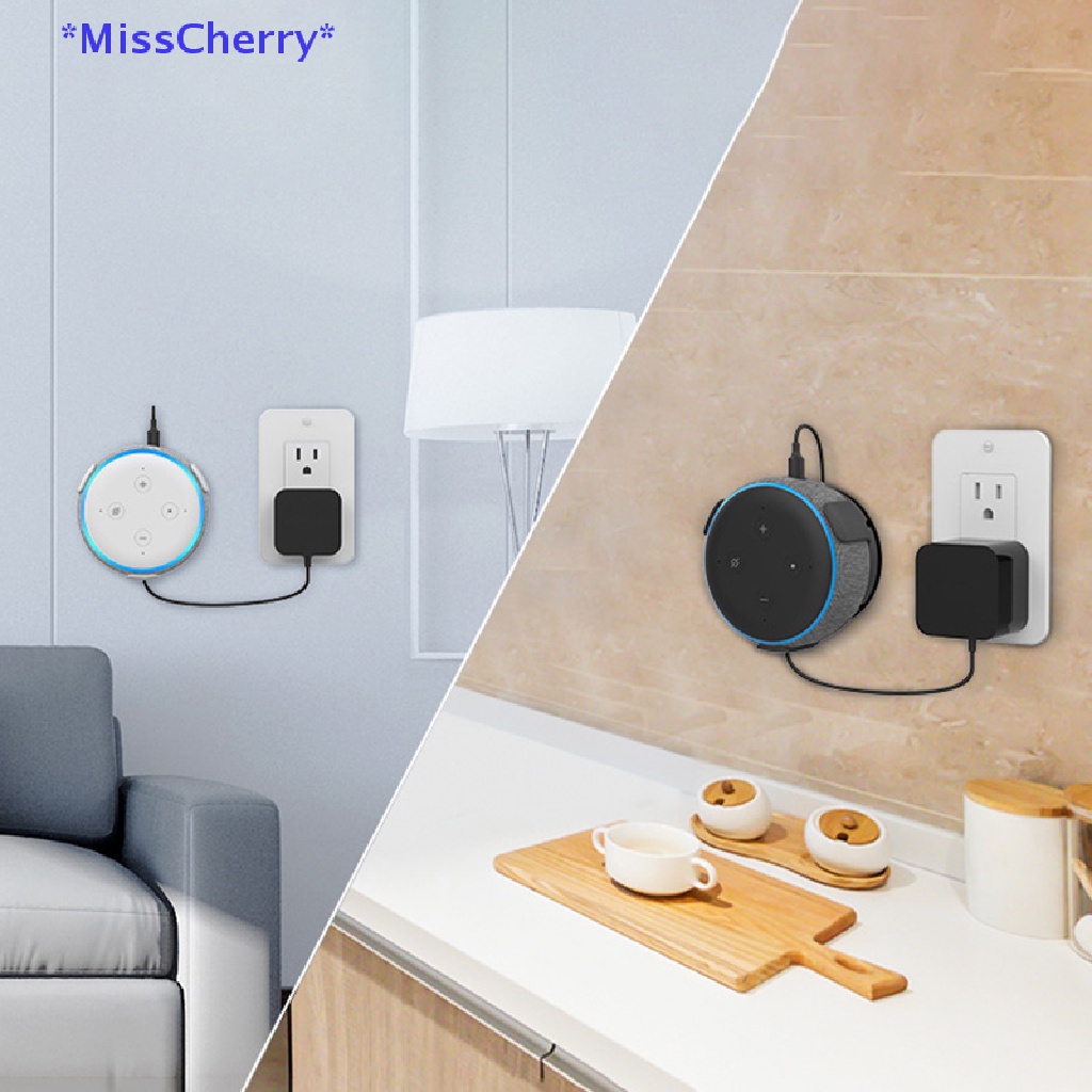 Loa Thông Minh Mini Gắn Tường Kèm Móc Treo Dành Cho Google Home Mini / Echo Dot Mới