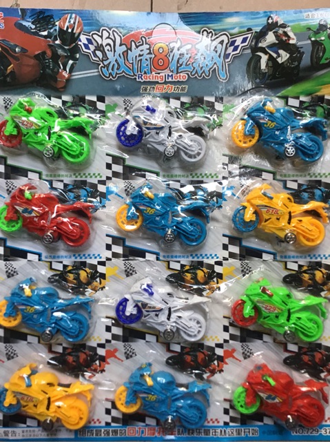 Vĩ xe mô tô12 chiếc