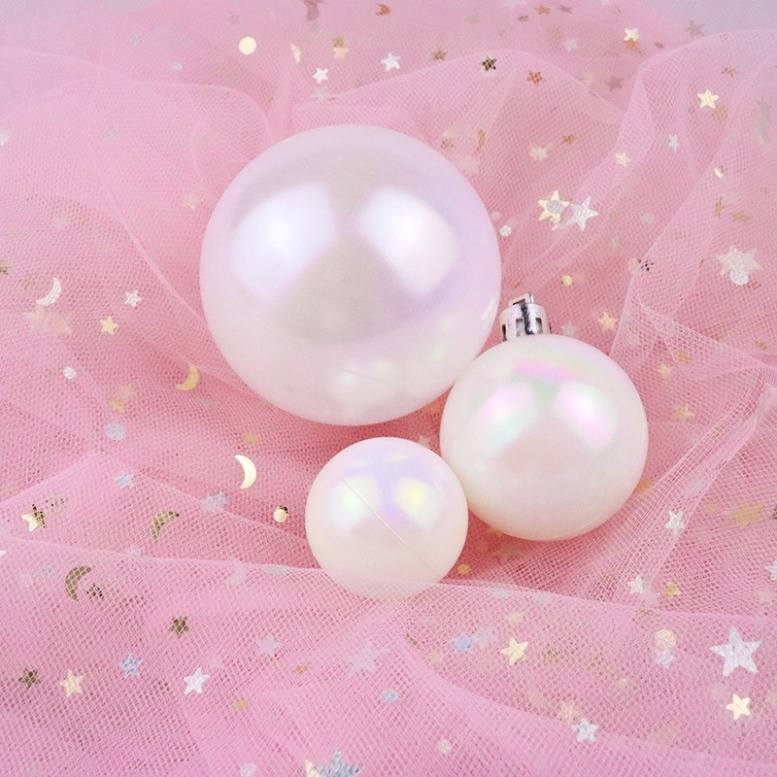 phụ kiện trang trí bánh sinh nhật [FREESHIP] bộ ba viên bi nhựa trang trí bánh