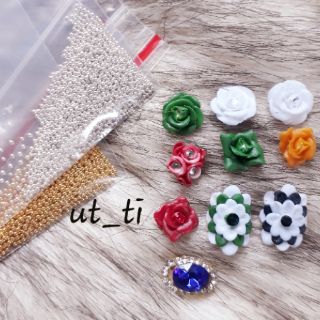 hoa bột nail 3 tầng (24 cánh)