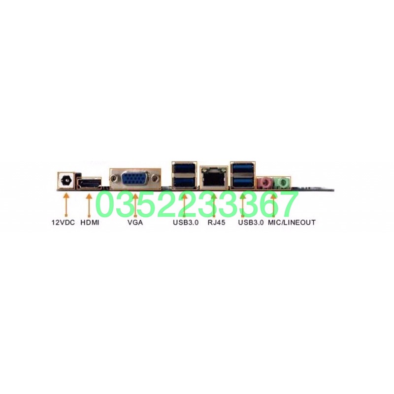 Main ITX H81 socket 1150 (17x17cm)