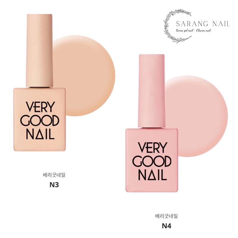 Sơn Very Good Nail chính hãng Hàn Quốc tone Nude